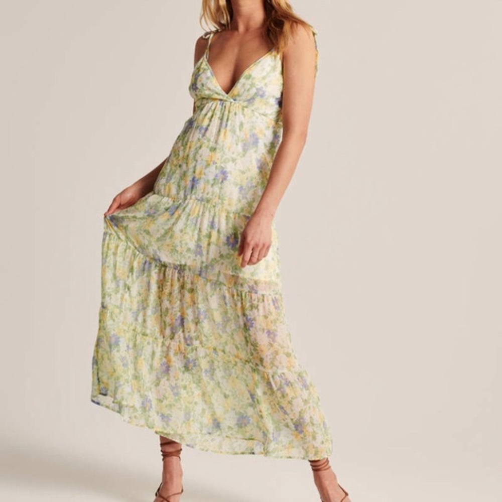 Floral Maxi Dress | XS Petite | A&F